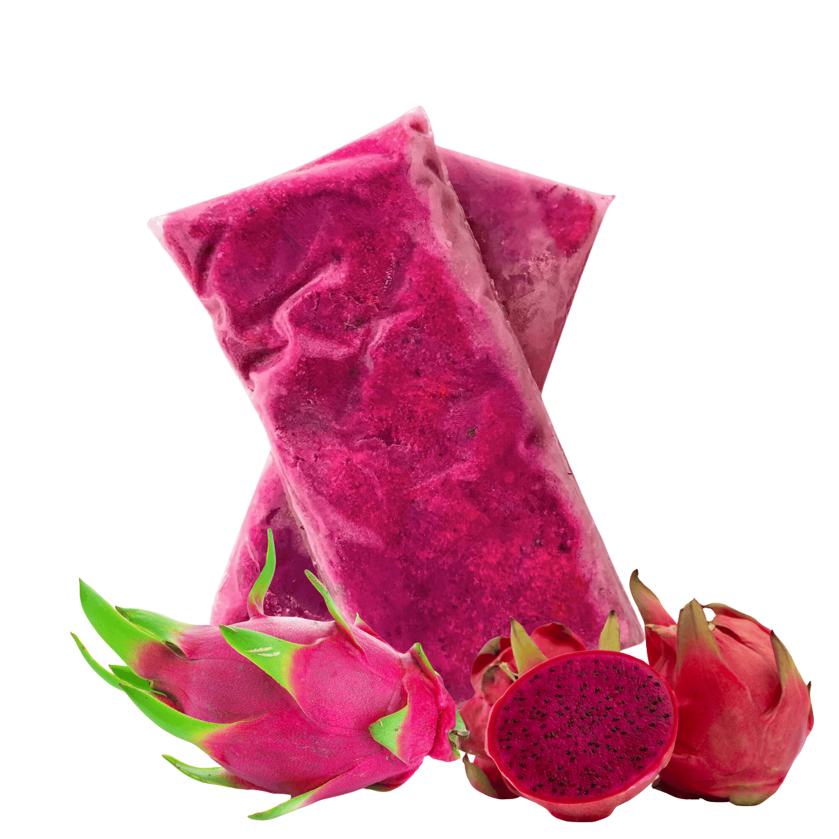 Juice Frozen Dragon Fruit Red Flesh from Vietnam for Export 3