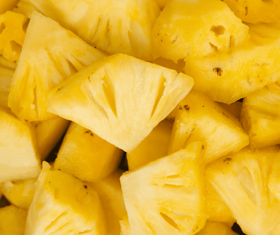Frozen pineapple, sliced, 1/8, 1/12 cut BQF from Vietnam for food processing 2