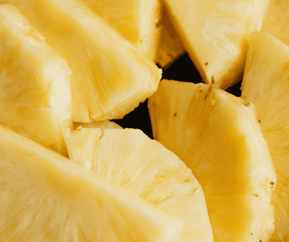 Frozen pineapple, sliced, 1/8, 1/12 cut BQF from Vietnam for food processing 0