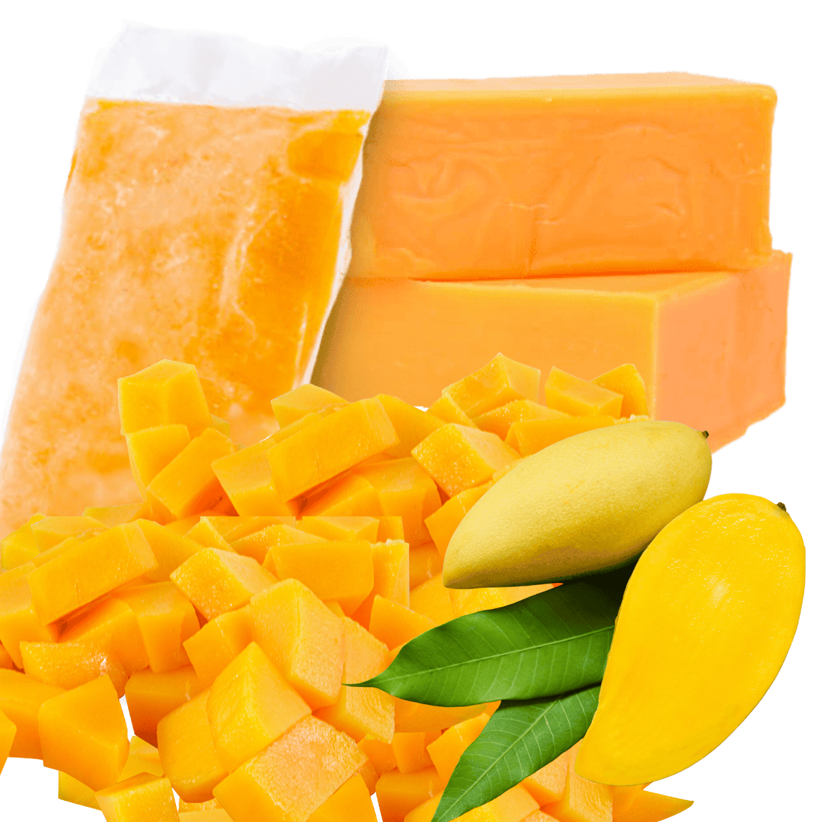 Elephant Green Mango Purée from Vietnam for Food Industry 2