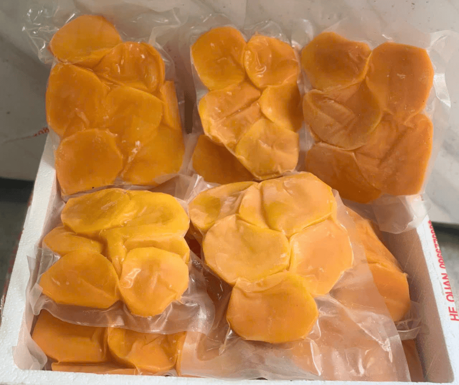 Mango Green Winter Cold cut 20x20 Cold Cut from Vietnam for Food Processing 1