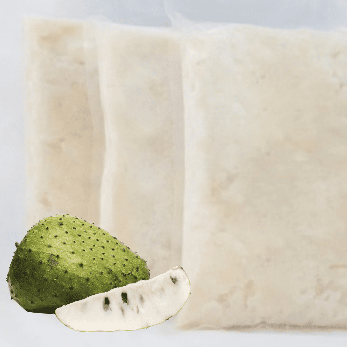 Soursop cut into 2.5cm 6cm pieces frozen BQF High Quality from Vietnam for Export