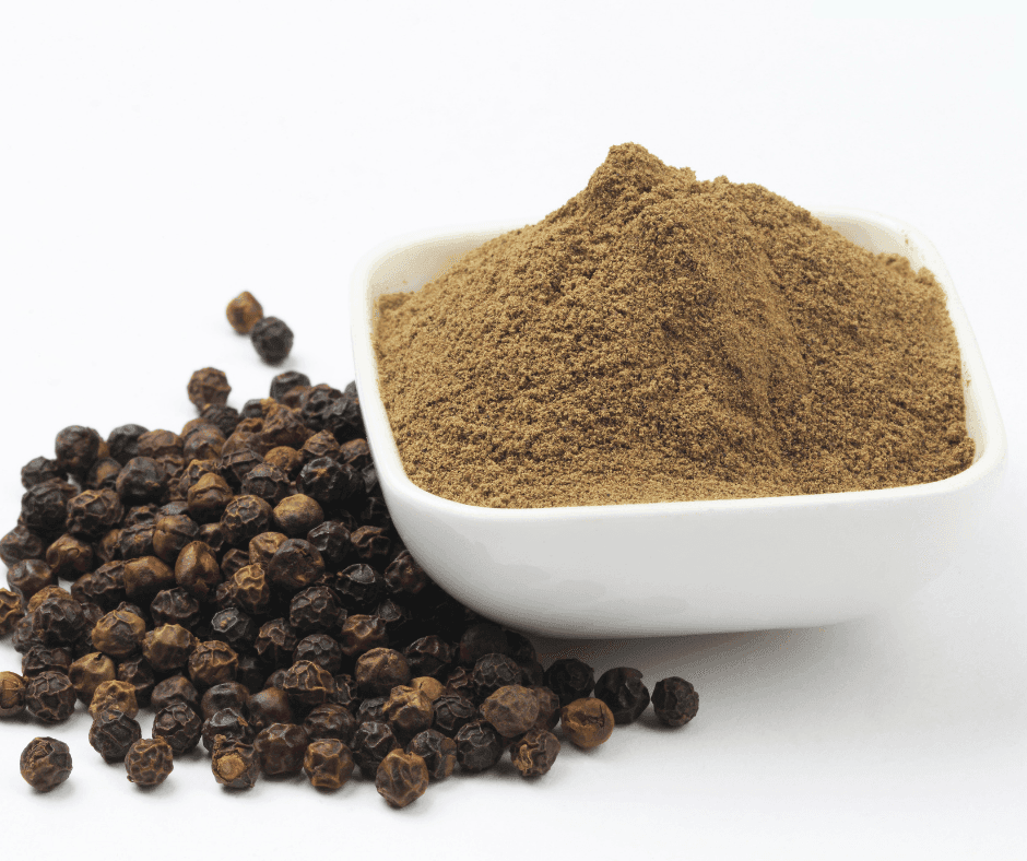 Black pepper powder