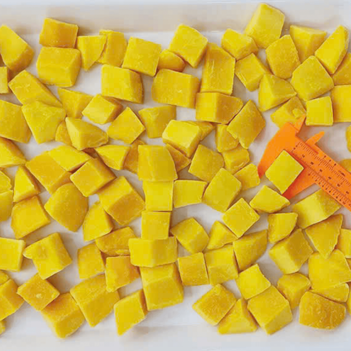 Mango Green Winter Cold cut 20x20 Cold Cut from Vietnam for Food Processing 4